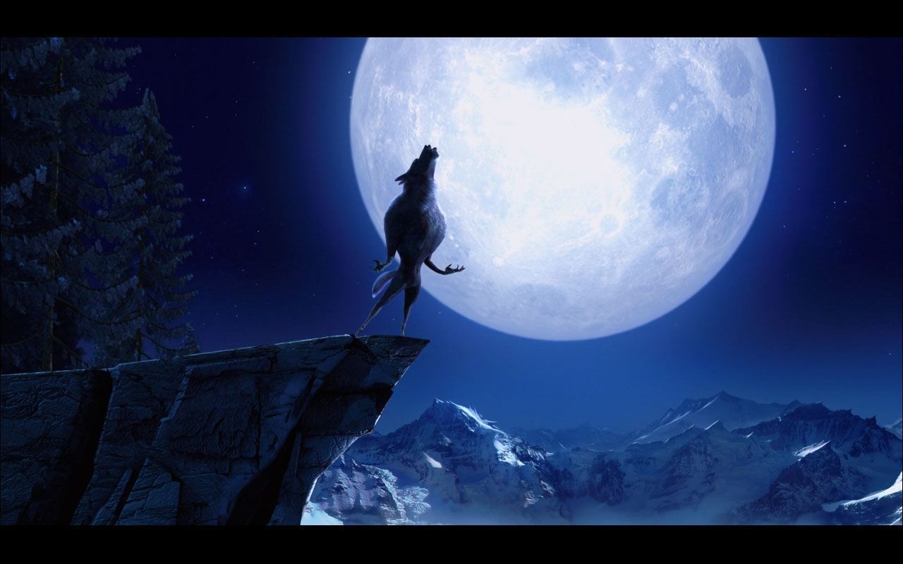 Wolf howling at the moon wallpaper - SF Wallpaper Wolf Howling...
