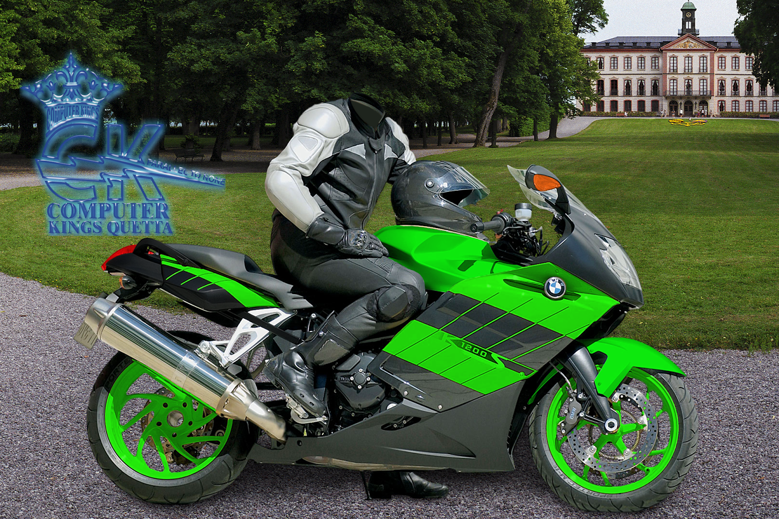 Photoshop Bike With Man Psd File Free Download ~ JK Software,s