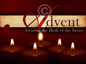 Advent Candles - Beautiful Worship Backgrounds by Christian Collages