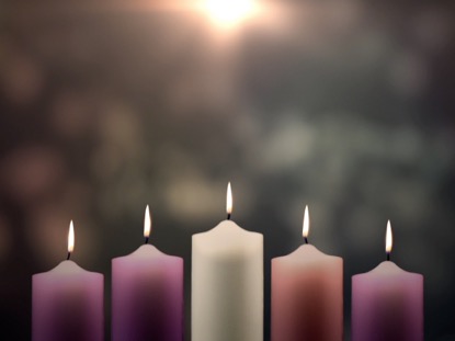 Advent Candles Christ Candle | Life Scribe Media | WorshipHouse Media