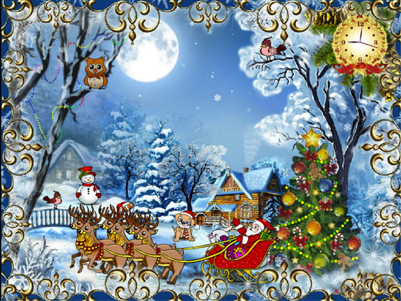 Animated Christmas Wallpapers and Screensavers for Your Desktop