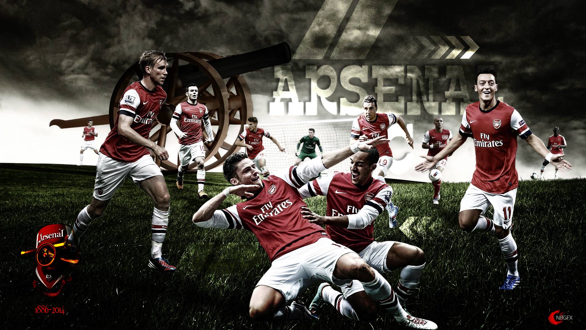 Arsenal Fc Wallpapers 2015 - Wallpaper Cave