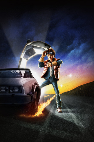 Back to the future iPhone 4 Wallpaper