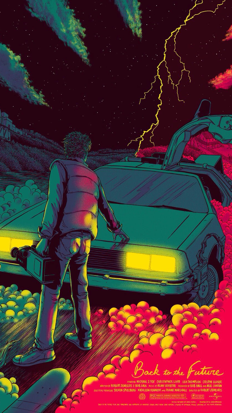 Back To The Future iPhone 6 Wallpaper (750x1334)