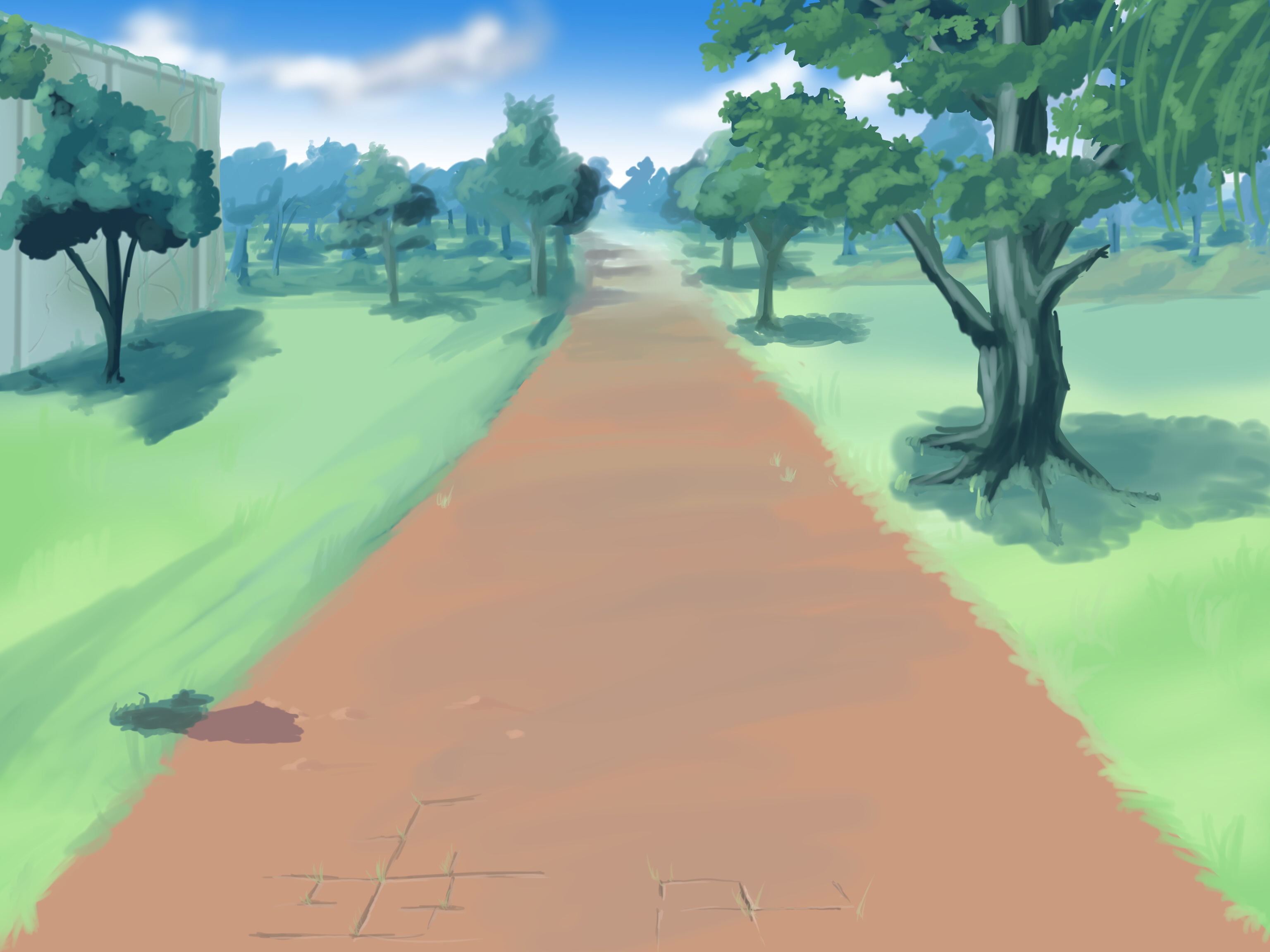 DeviantArt: More Like anime background 3d render by mclelun
