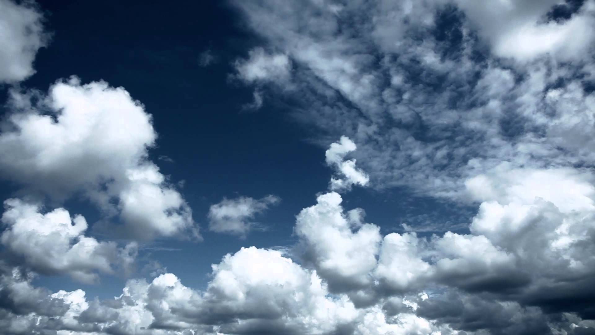 Sky with clouds  Relaxing background  - YouTube