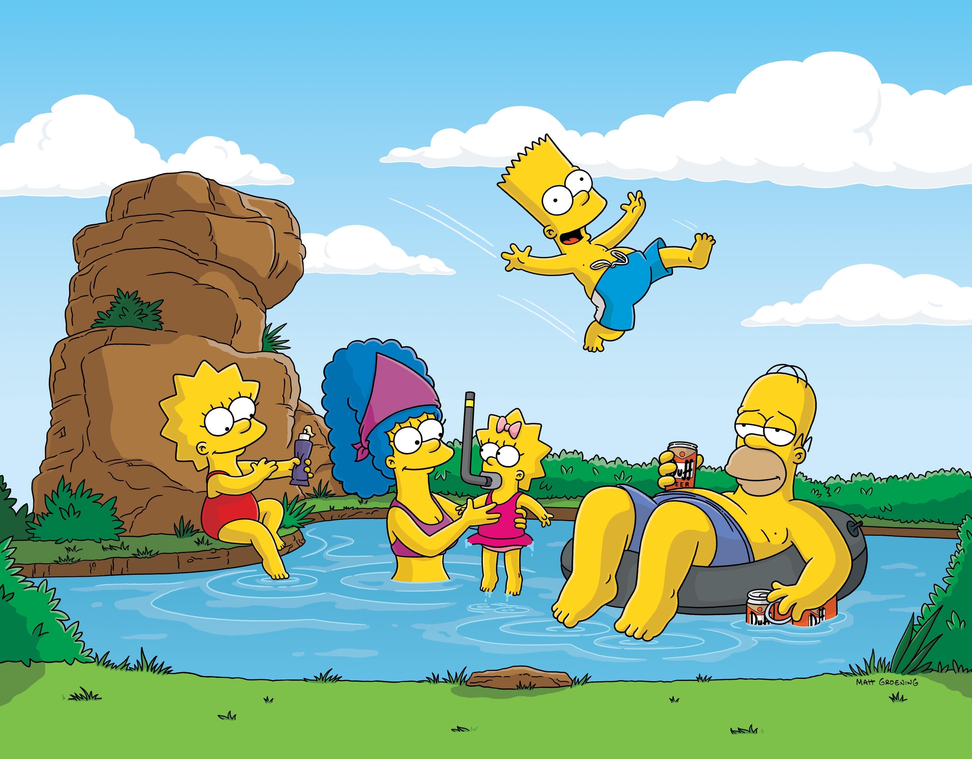the simpsons wallpaper