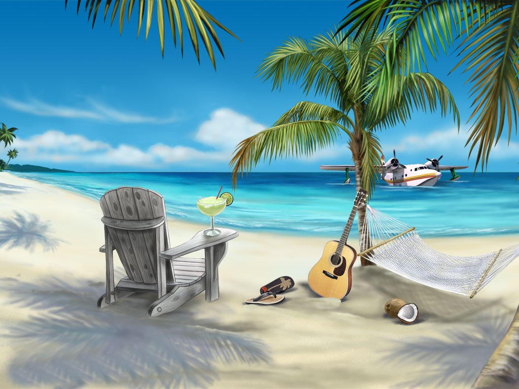 10 Best Animated Chrome Beach Desktop Wallpapers for Summer