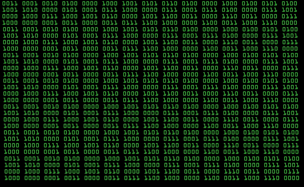 Года версия 1.0. Компьютерный код. Двоичный машинный код. Двоичный компьютерный код. Хакерские цифры.