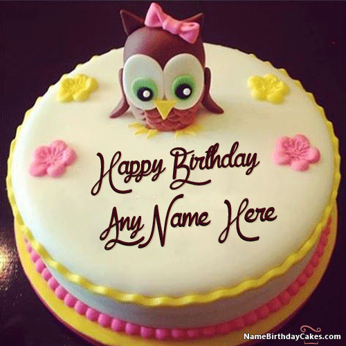 Birthday Cake For Kids With Name