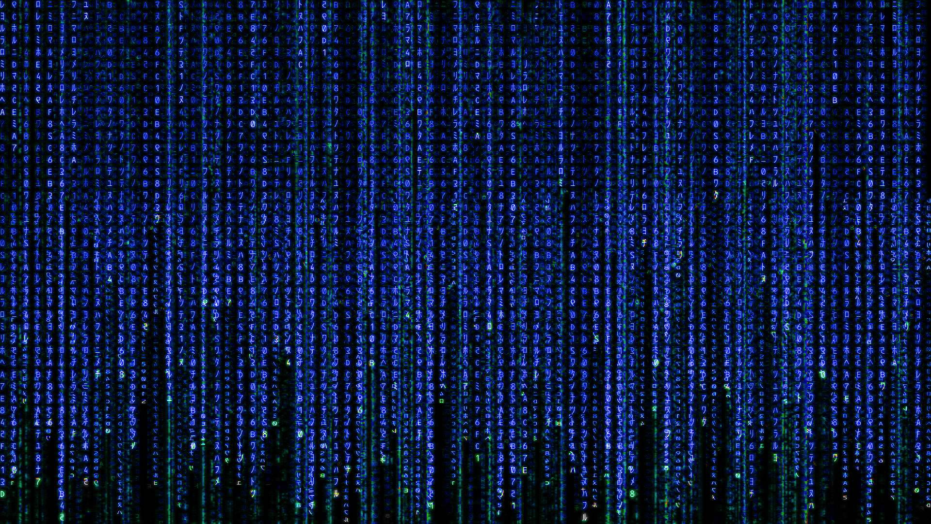 Blue Matrix Wallpapers Group (75+)