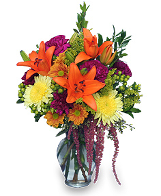 GRACEFUL GATHERING Bouquet of Flowers | Thanksgiving | Flower Shop