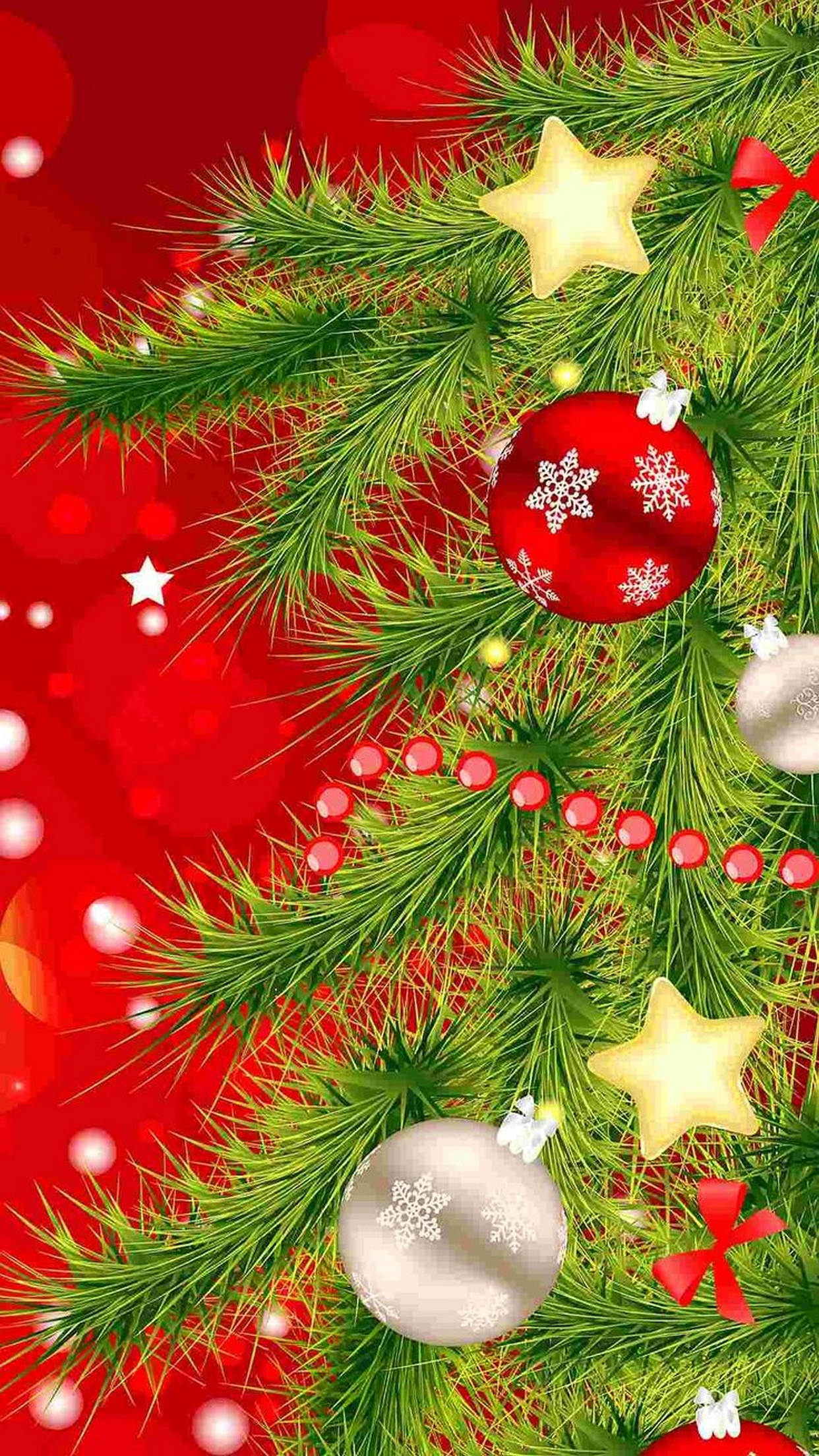 30 Christmas Wallpapers for iPhones