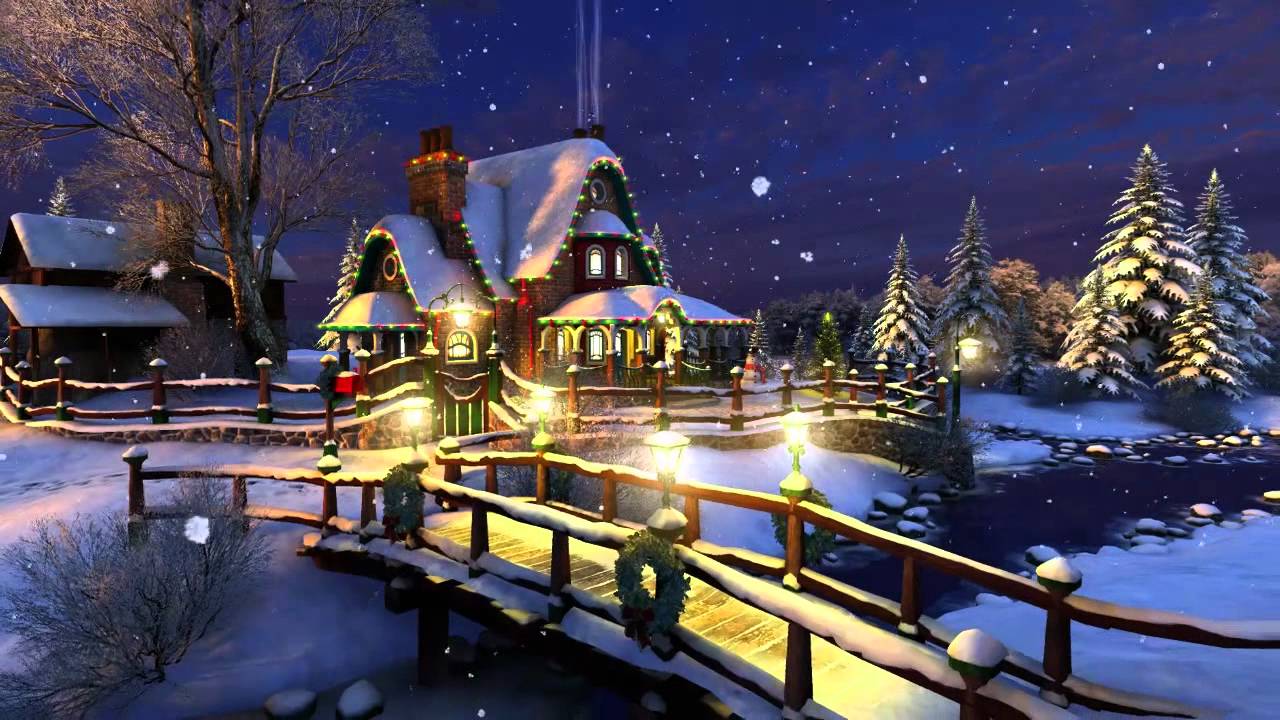 White Christmas 3D Live Wallpaper and Screensaver - YouTube
