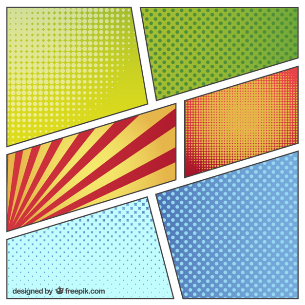 Comic backgrounds Vector | Free Download