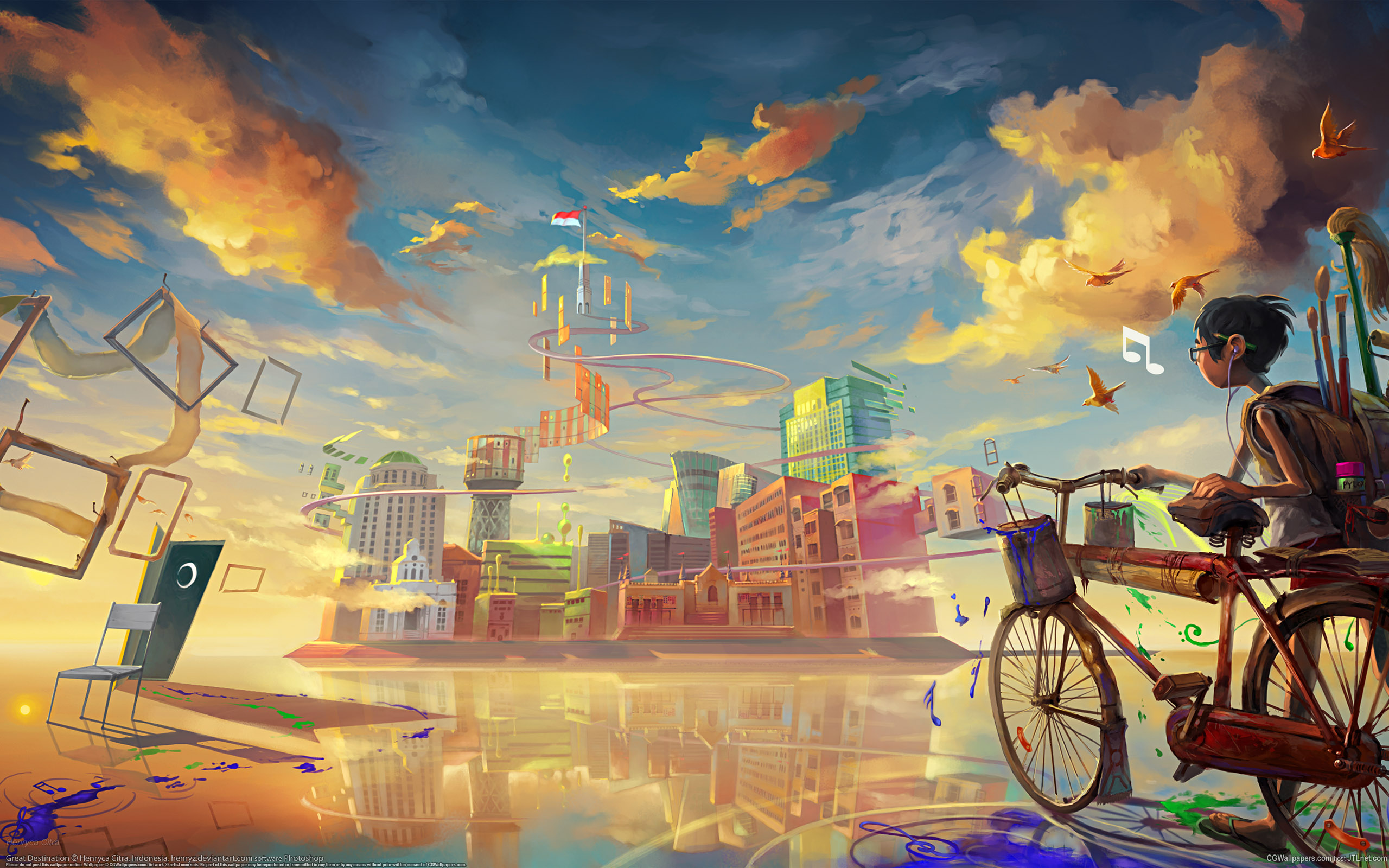 Collection of Cool Artistic Backgrounds on HDWallpapers