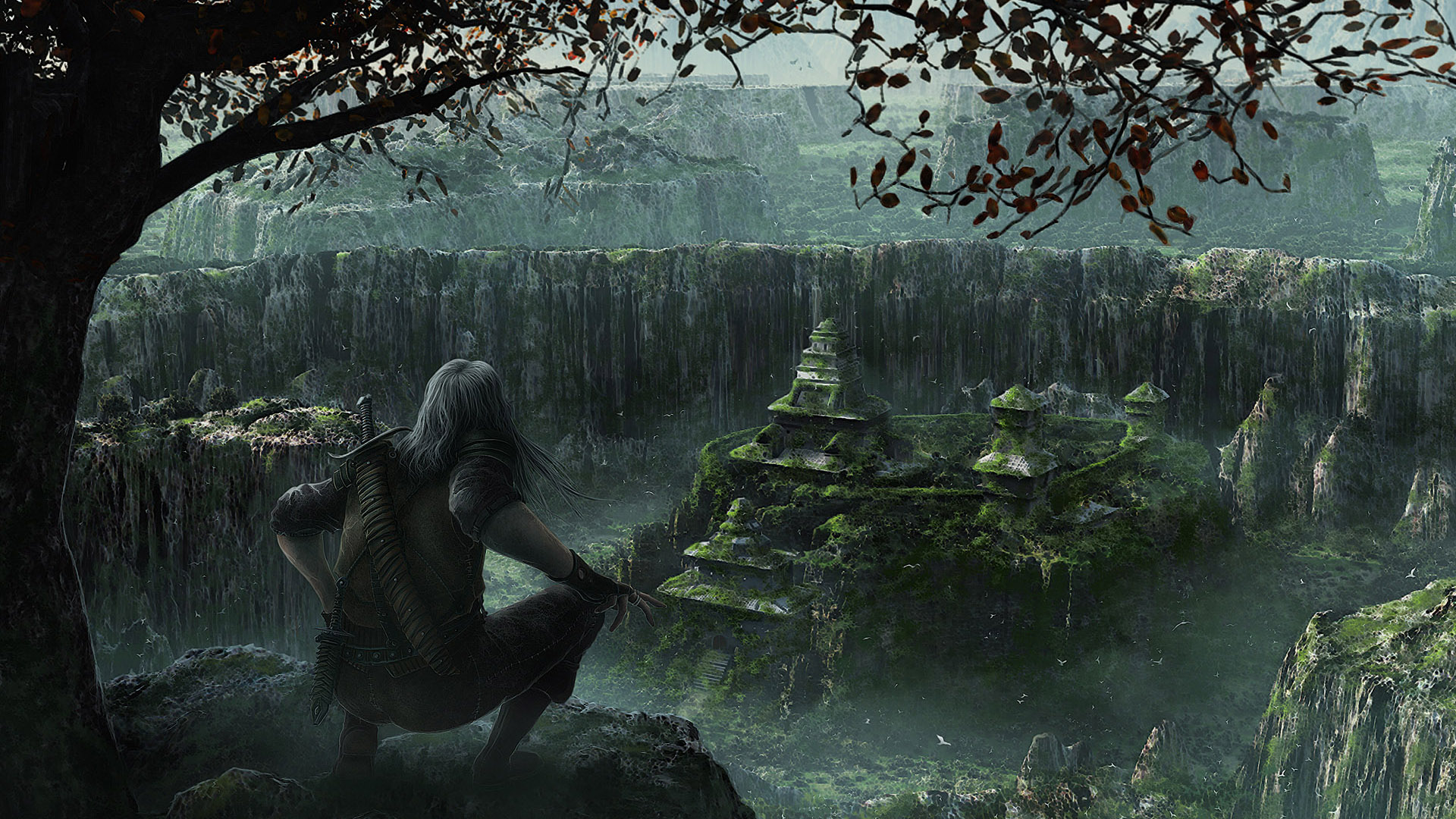 Download Fantasy City Dark Wallpaper | Full HD Wallpapers