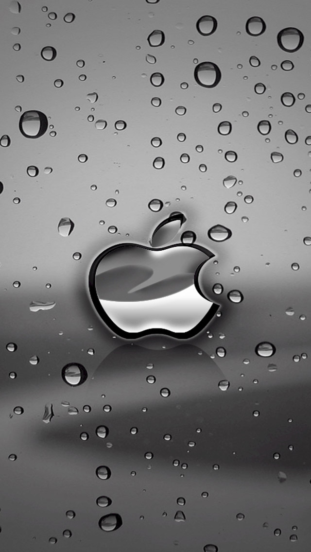 Free Download Apple Logo iPhone 5 HD Wallpapers | Watery Wallpaper