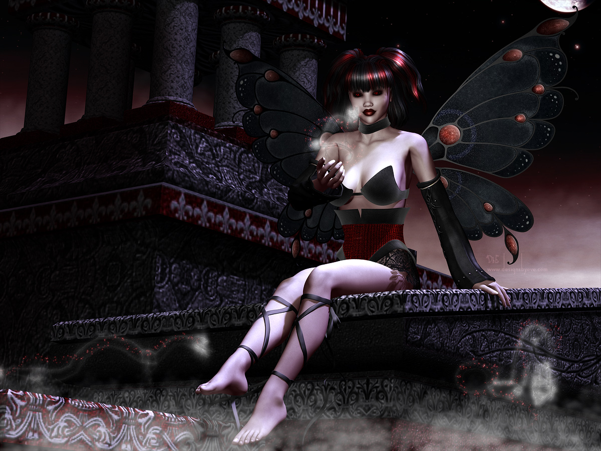 Gothic fairy wallpapers.