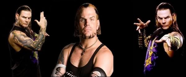 Hardy Boyz- Jeff Hardy and Matt Hardy WWE superstars ~ WWE