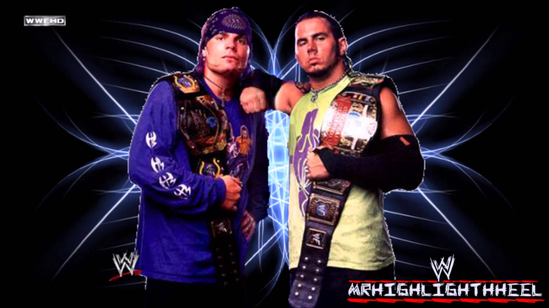 Reupload | 1998/2009: The Hardy Boyz 3rd WWE Theme Song - "Loaded