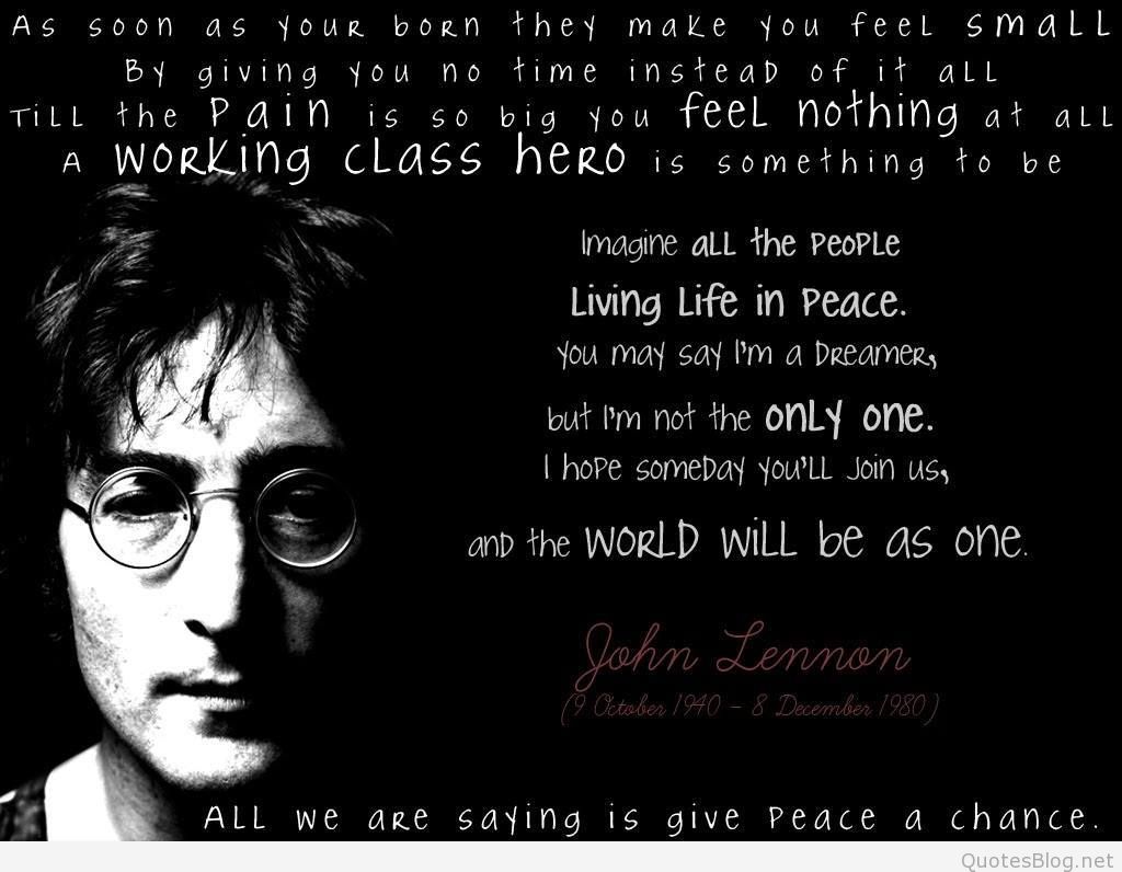 Top John Lennon Quotes Images and wallpapers