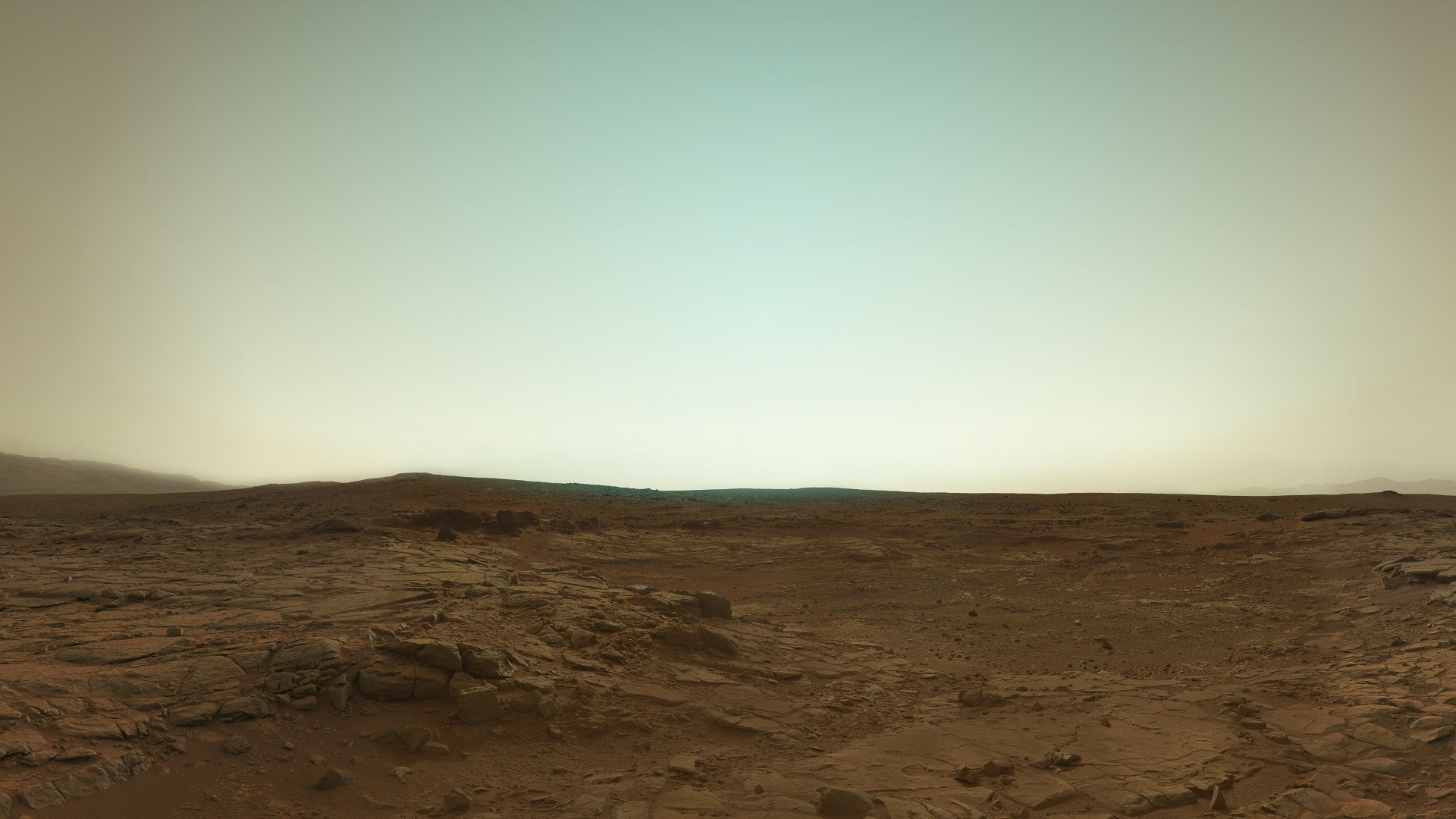 Mars in true color from Curiosity  [1920x1080] : wallpaper