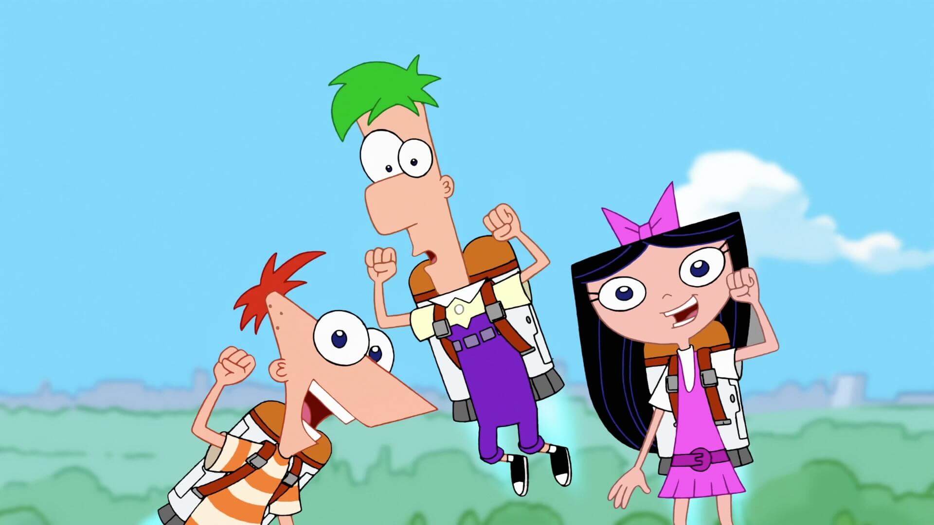 Phineas and ferb wallpaper.