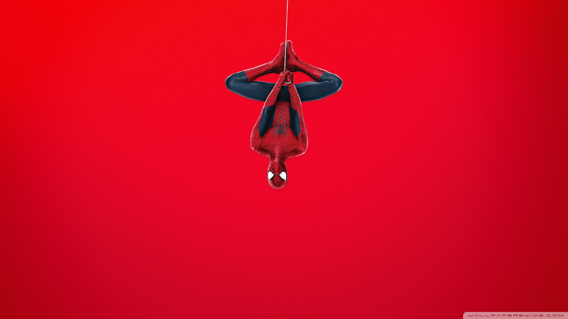 Spider Man (Red Background) HD desktop wallpaper : Widescreen