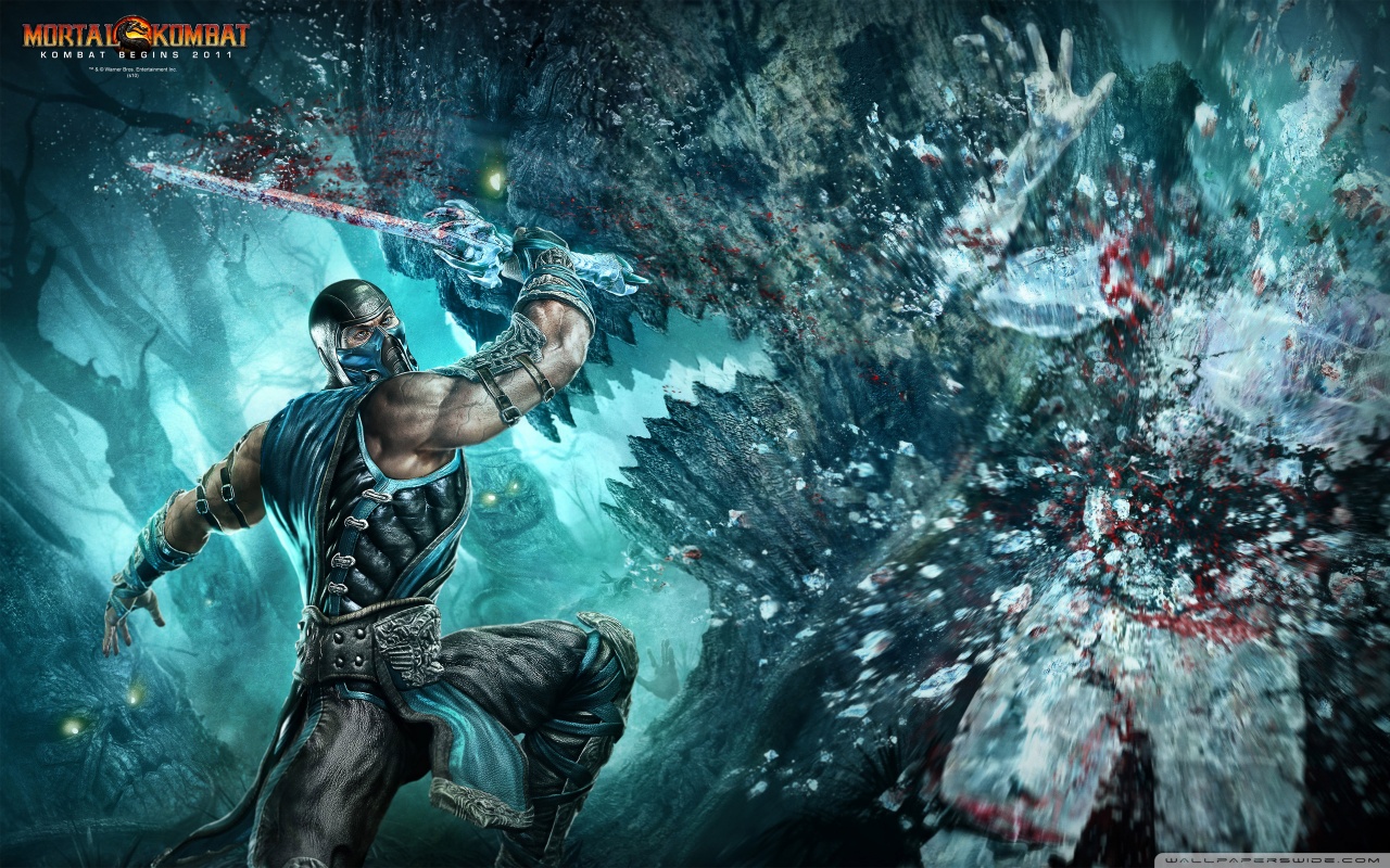 Mortal Kombat 9 Sub Zero HD desktop wallpaper : High Definition