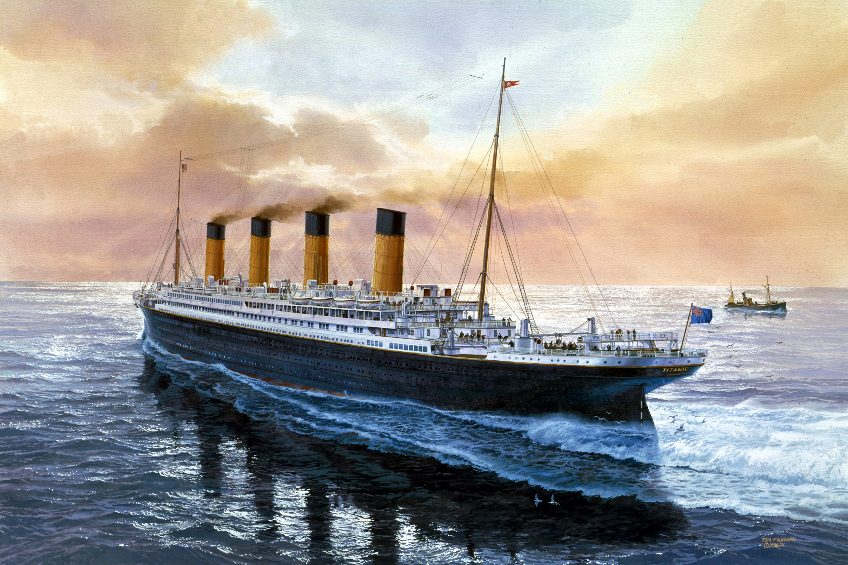 2 Titanic HD Wallpapers | Backgrounds - Wallpaper Abyss