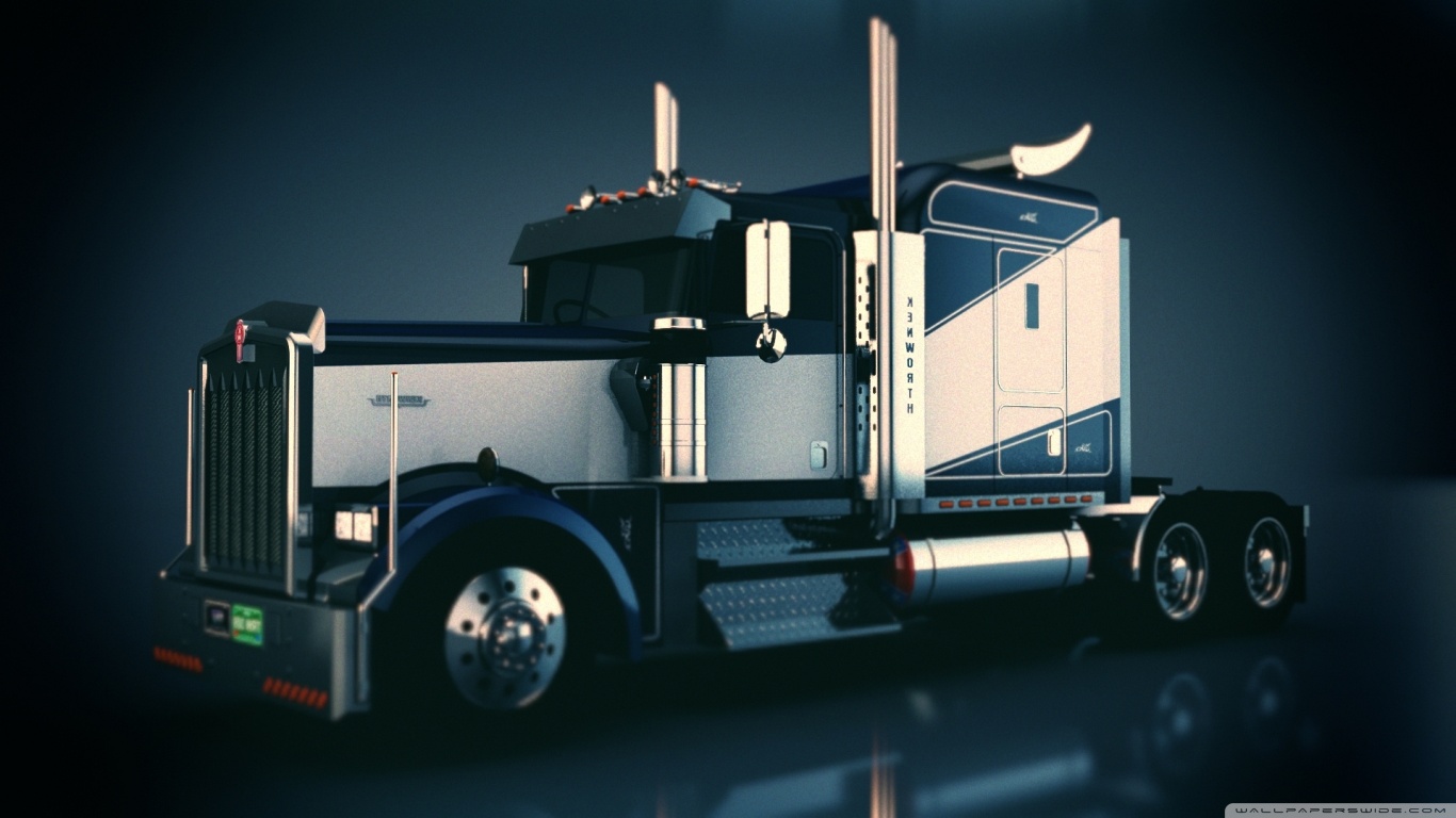 3D Truck HD desktop wallpaper : Widescreen : High Definition